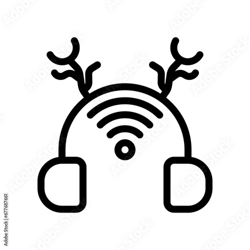 earmuff line icon