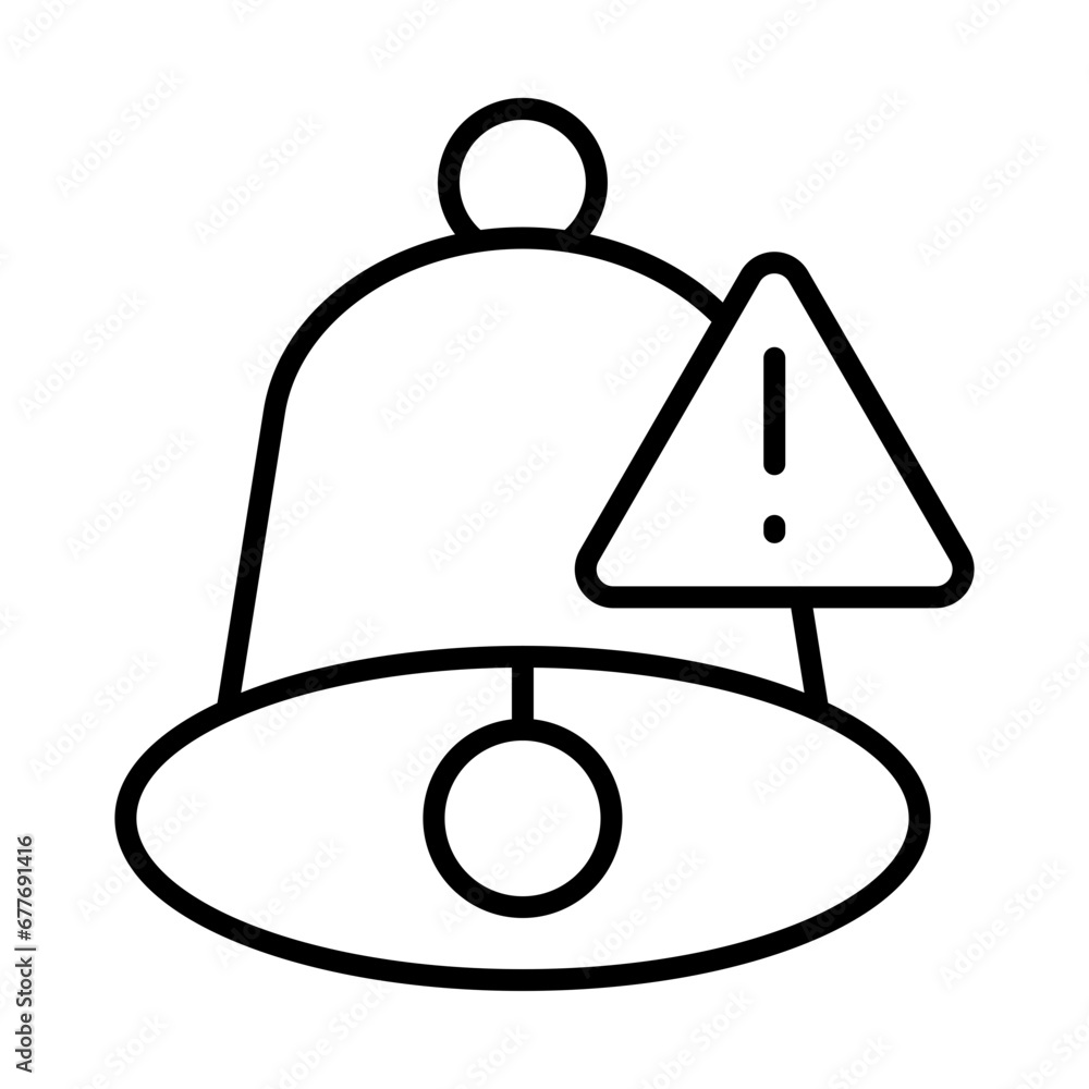 Obraz premium Alert icon design