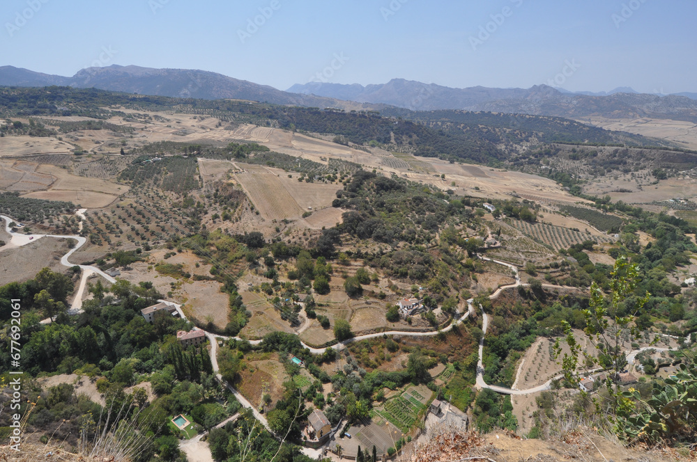 Hills in Andalusia