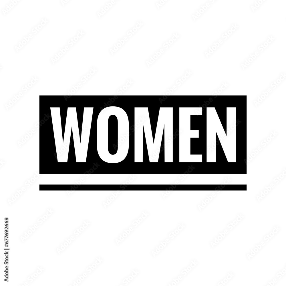 ''Women'' Lettering Design