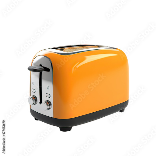 toaster isolated on white