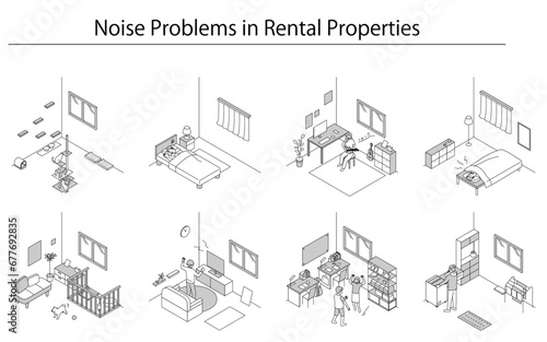 Noise problems in rental properties: Noise from living in apartments and condominiums