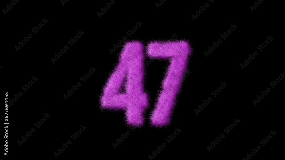 Pink furry number 47 with alpha channel, furry number, barbie Pink furry number 47 with alpha channel, furry number, barbie