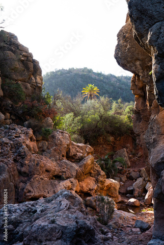 Moroccan hiking in the TAMASSINT area of Souss Massa Agadir
