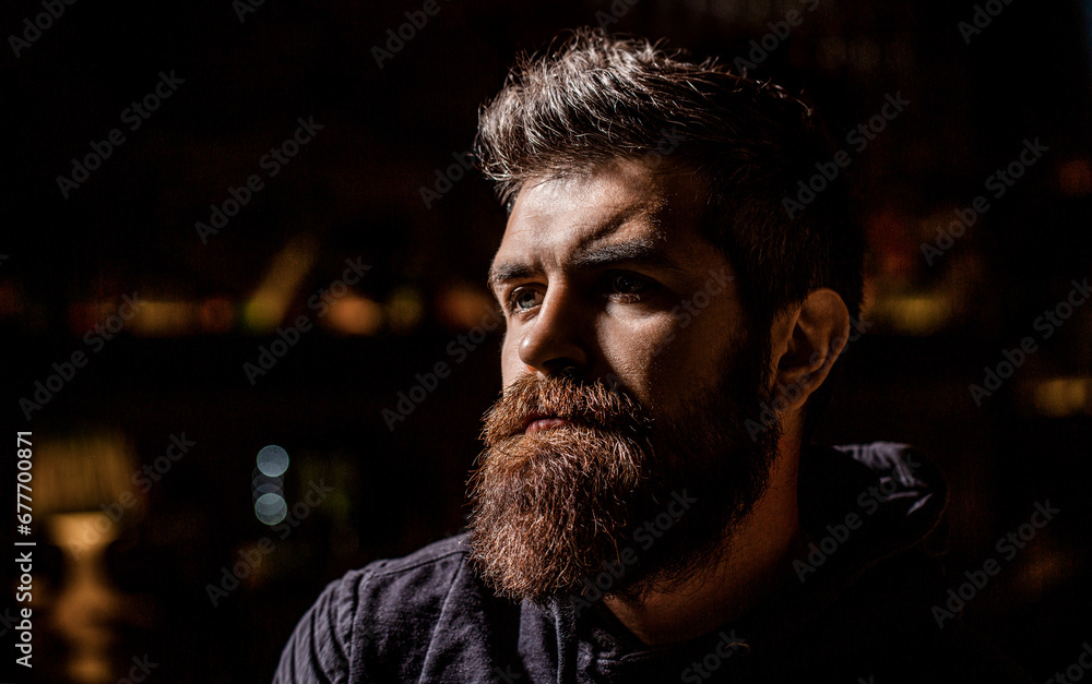 Perfect beard. Bearded man, stylish hairstyle. Man portrait isolated. Portrait of stylish man. Side view portrait of stylish young man. Close-up of young bearded man, stylish hairstyle, beard Perfect beard. Bearded man, stylish hairstyle. Man portrait isolated. Portrait of stylish man. Side view portrait of stylish young man. Close-up of young bearded man, stylish hairstyle, beard