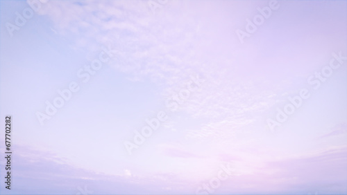 beautiful large white clouds in the blue sky background - photo of nature