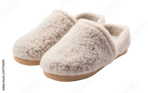 Cozy Footwear Comfort On Transparent Background.