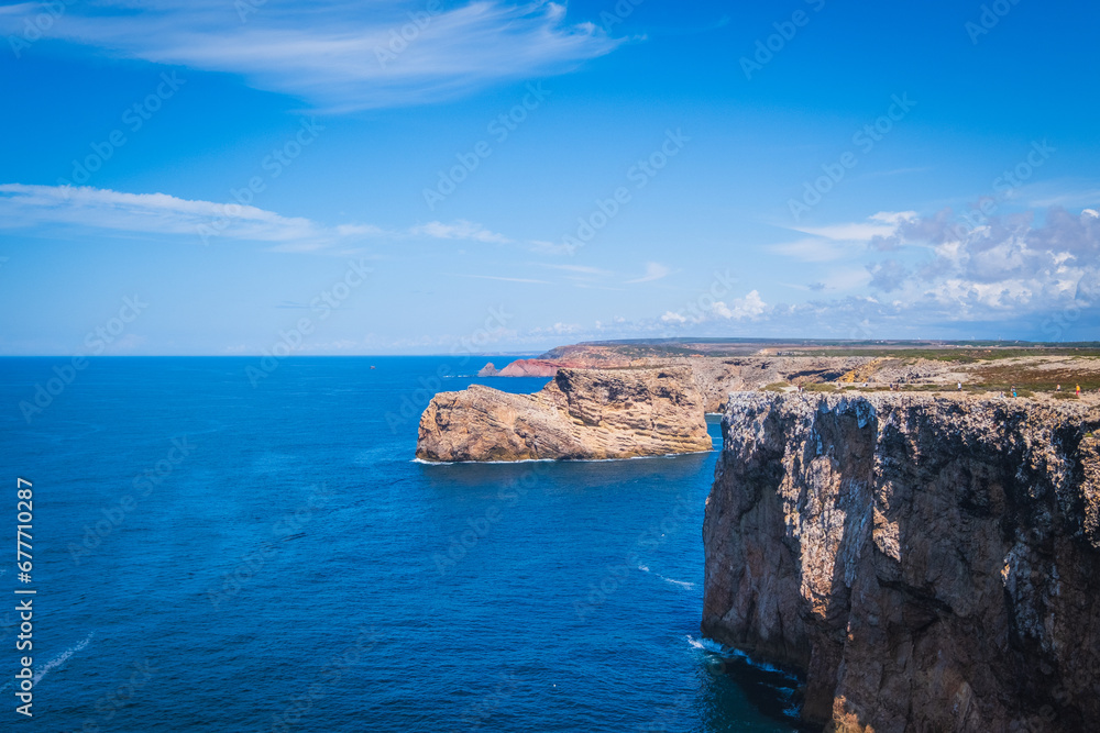 Ocean cliffs in Portugal