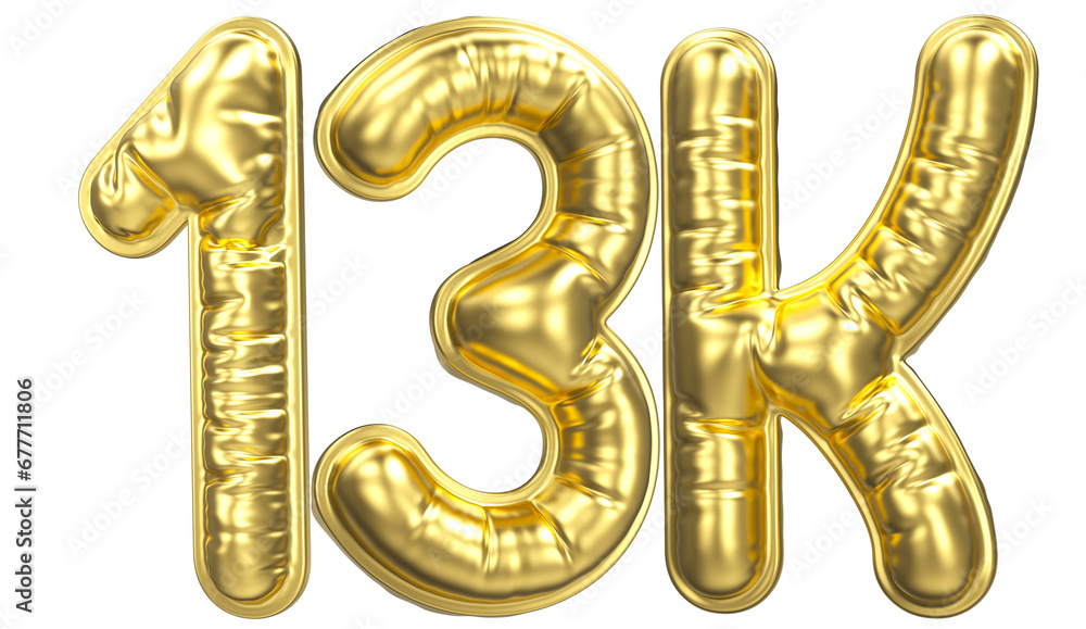 Font With Number 3D Rendering Font With Number 3D Rendering
