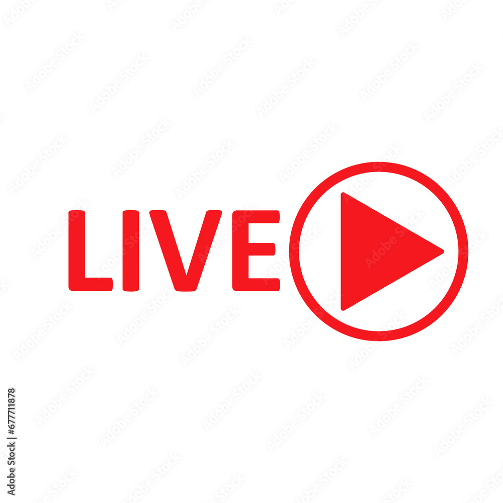 live stream label live stream label
