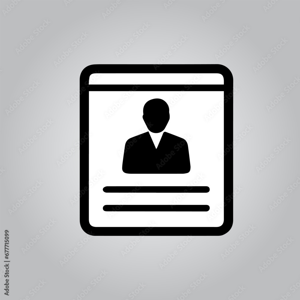 person icons for user profile business person icons for user profile business