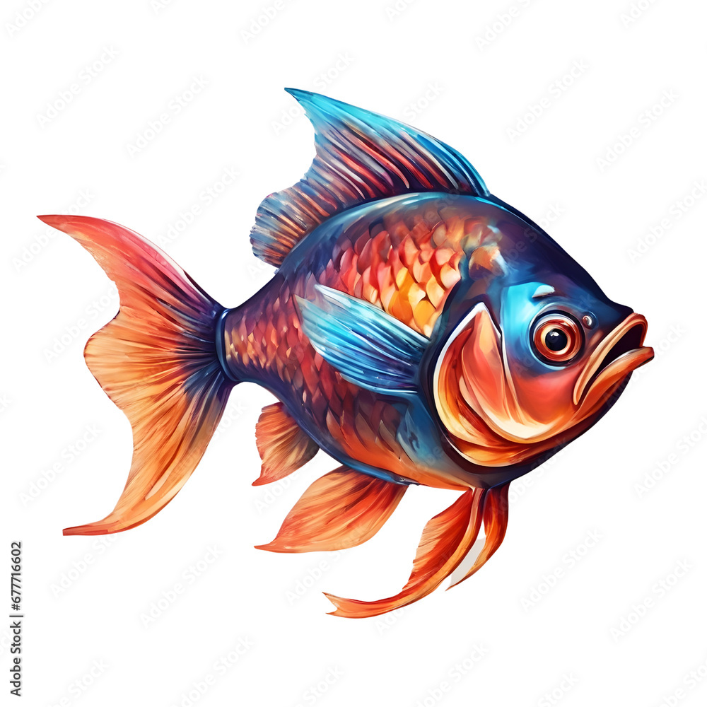 Fish Icon Format With Transparent Background	