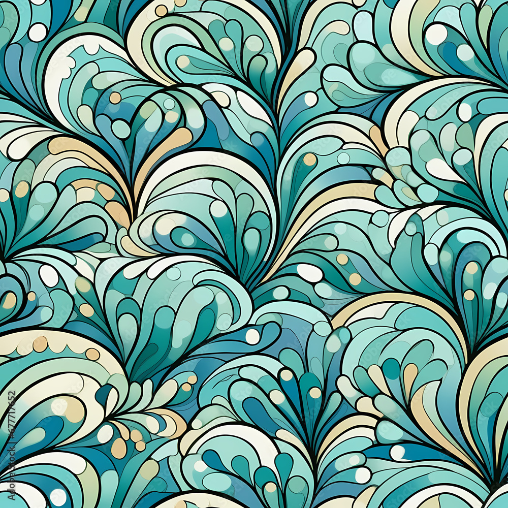 Seamless pattern of Vibrant Art Pattern. Wrapping paper pattern. Seamless pattern of Vibrant Art Pattern. Wrapping paper pattern.