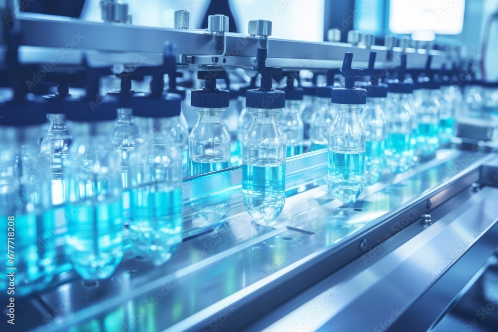Medical Ampoule Production Line at Modern Pharmacy Medical Ampoule Production Line at Modern Pharmacy