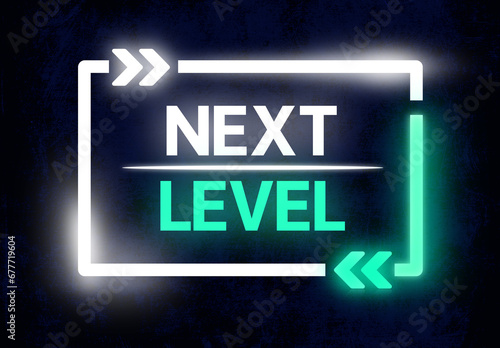 Next Level Business Concept
