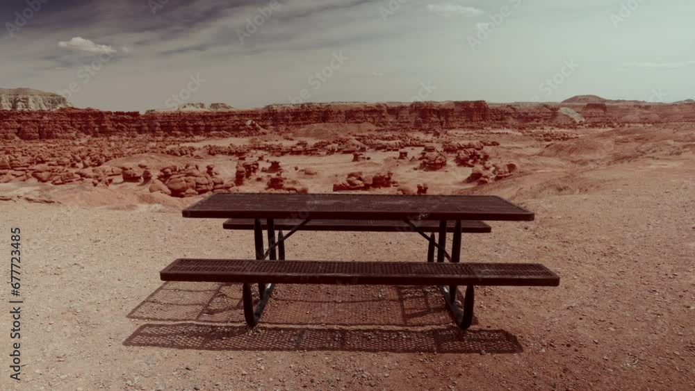A Table in the desert