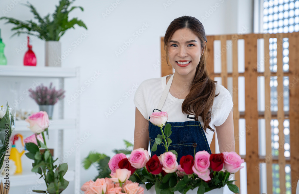 asian beautiful woman working at office asian beautiful woman working at office