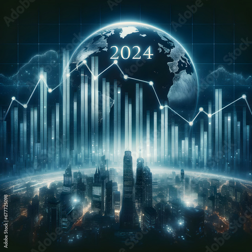 2024 Global Economic Outlook: Navigating Through Financial Decline and Recovery photo