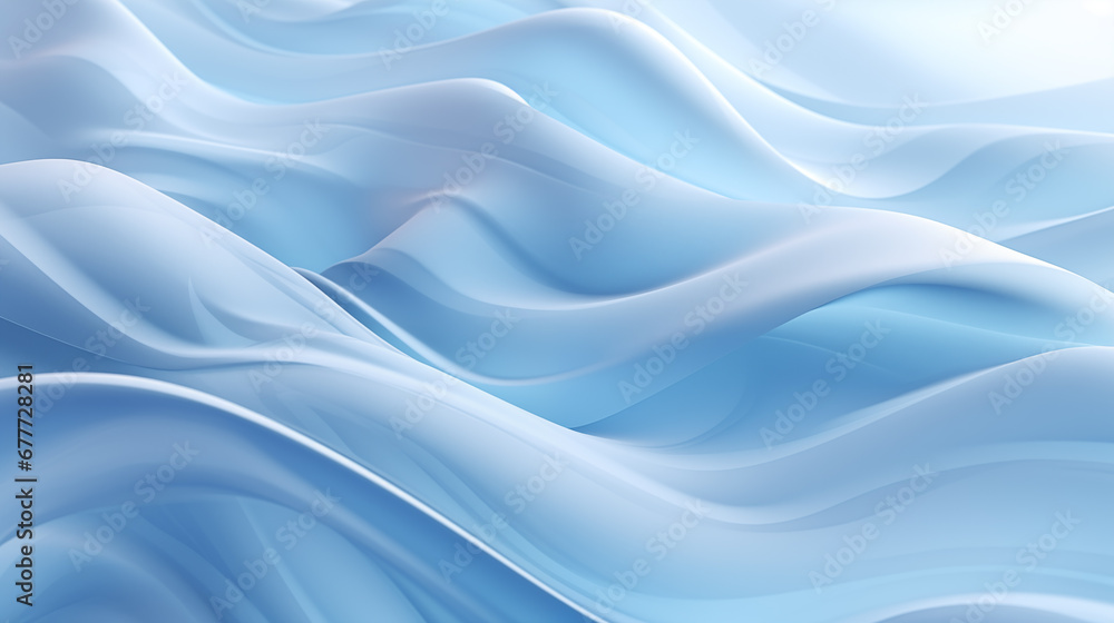 Obraz premium blue satin background