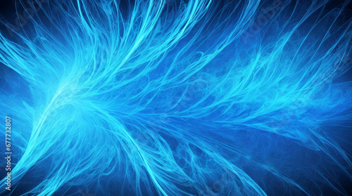 Abstract blue digital element background