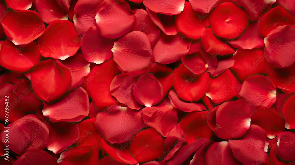 a bunch of red flowers that are in the shape of a heart on a wall in a room that has a lot of red petals on it. a bunch of red flowers that are in the shape of a heart on a wall in a room that has a lot of red petals on it.