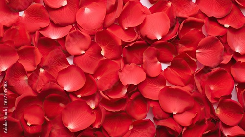  a bunch of red flowers that are on a white surface with a light reflection on the bottom of the petals.