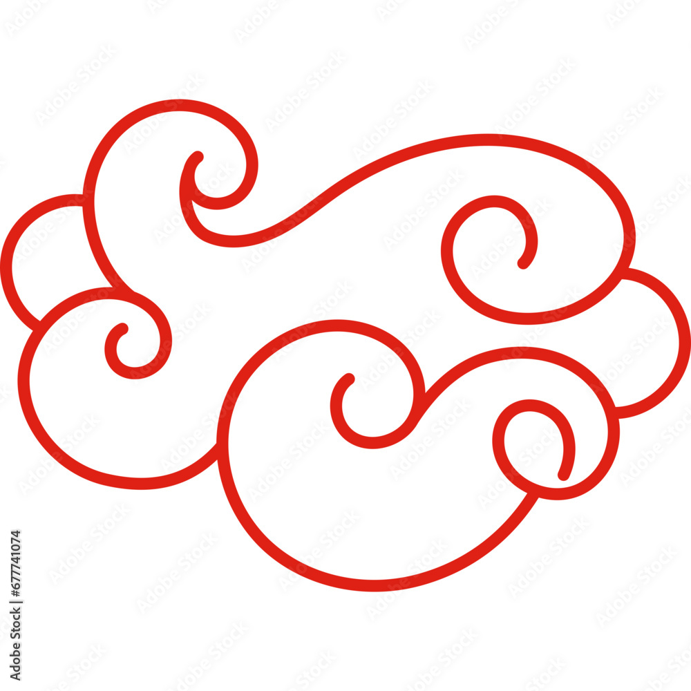 Line Chinese Cloud
Line Chinese Cloud