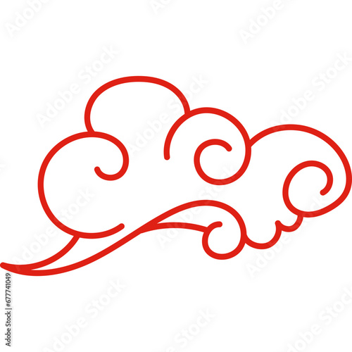 Line Chinese Cloud 