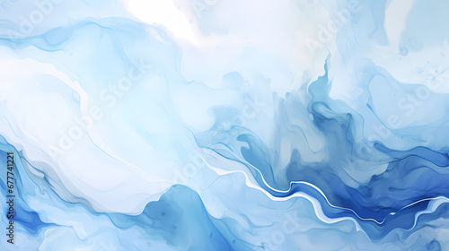Blue abstract background poster web page PPT background