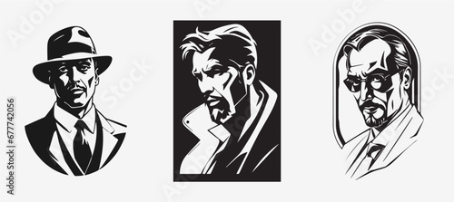 illustration of a silhouette of a person