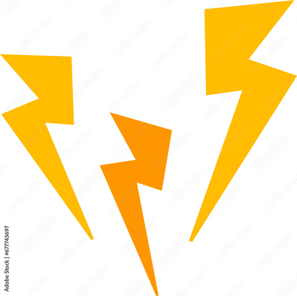 Lightning Illustration Design Isolated Vector Lightning Illustration Design Isolated Vector
