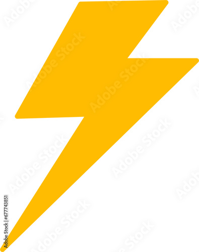 Lightning Illustration Design Isolated Vector