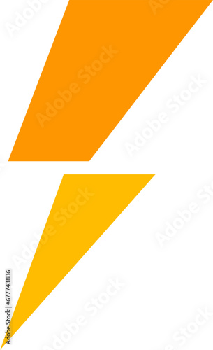 Lightning Illustration Design Isolated Vector