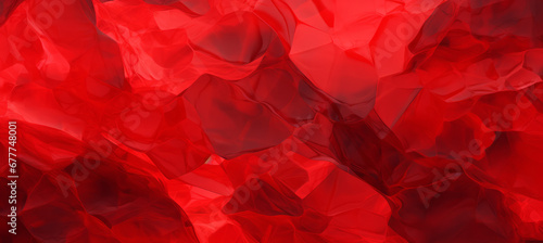 Red paper art background that will make a statement, in the style of digital painting - Abstract background illustration