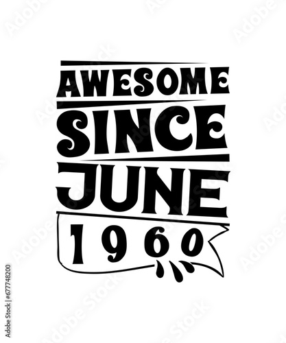 awesome since june 1960 svg