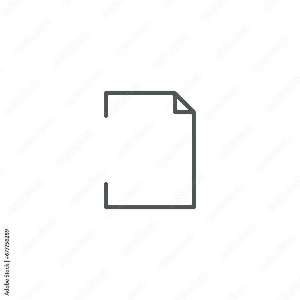 Document icon. Simple style file transfer web page background symbol. Document brand logo design element. Document t-shirt printing. Vector for sticker. Document icon. Simple style file transfer web page background symbol. Document brand logo design element. Document t-shirt printing. Vector for sticker.
