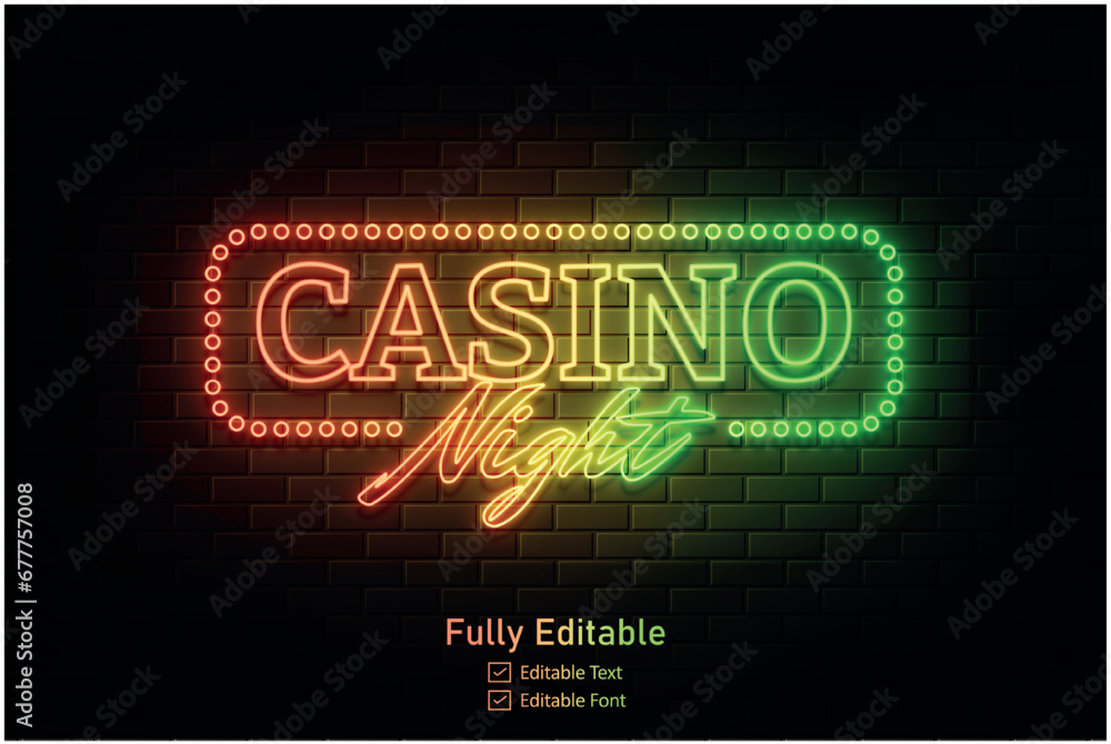 Vector neon effect light night party editable text effect and night club logo for neon text effect
Vector neon effect light night party editable text effect and night club logo for neon text effect