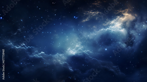 Starry night sky, star gazing, night sky full of stars, deep space sky © Artistic Visions