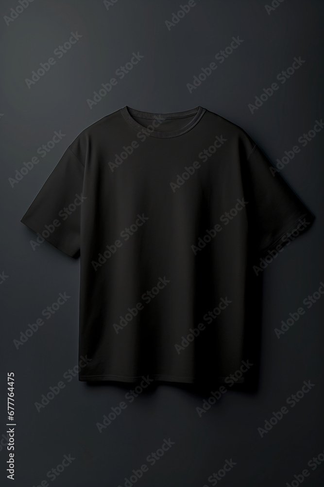 Black Oversized Blank T-shirt Mockup
Black Oversized Blank T-shirt Mockup