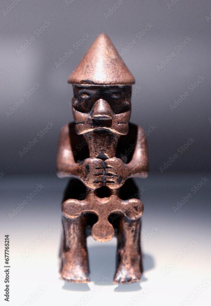 Reykjavik, Iceland, Europe figure of Thor (in Old Norse Þórr) one