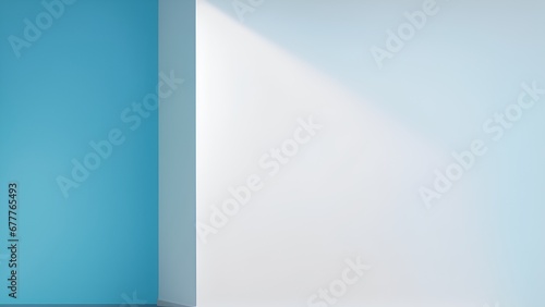 Abstract light blue background for product presentation
