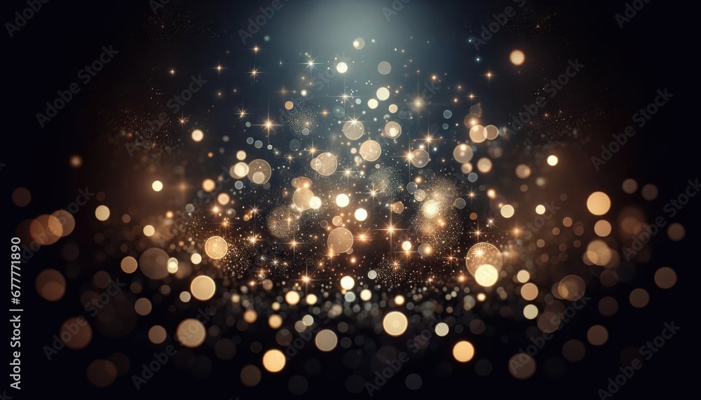 Magical Bokeh Lights Background Magical Bokeh Lights Background
