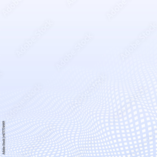 abstract blue background with halftone waves