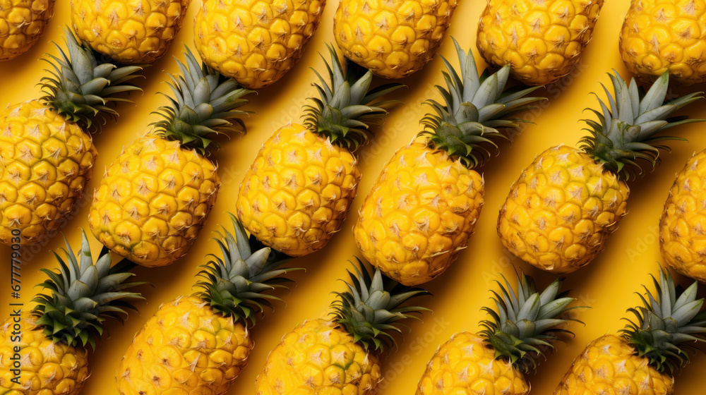 pineapple pattern background pineapple pattern background