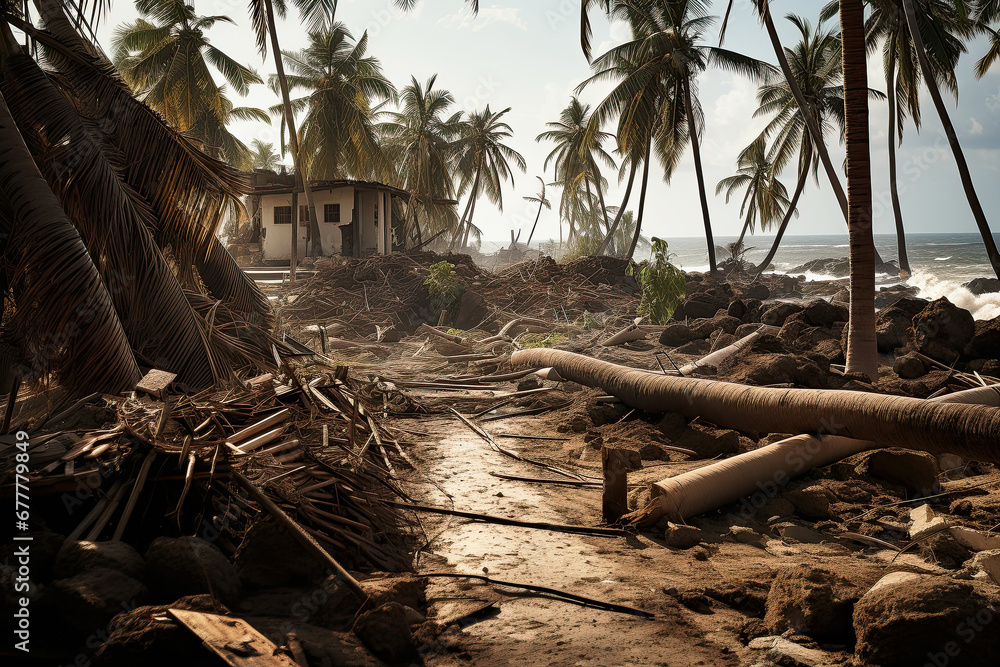 Places destroyed by an earthquake. Apocalypse Places destroyed by an earthquake. Apocalypse