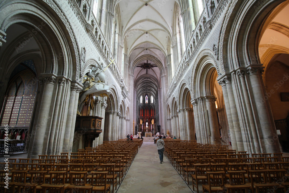 Bayeux Cathedral in Calvados, France
