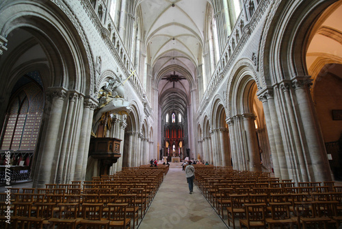 Bayeux Cathedral in Calvados  France 