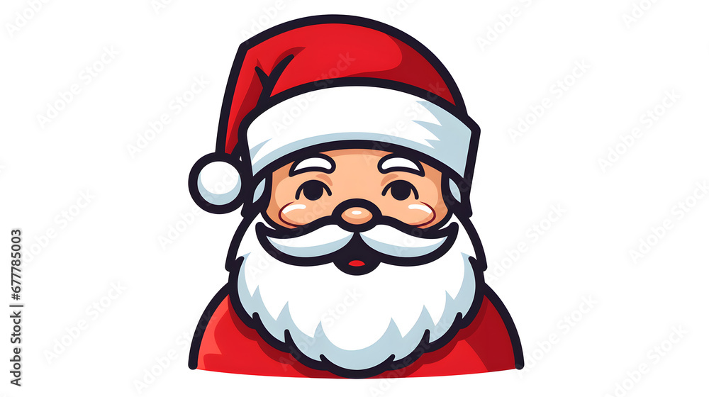 cartoon illustration of a happy santa claus cartoon illustration of a happy santa claus