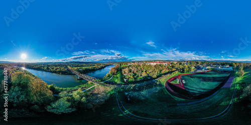 Panoramic picture 360, Małopolska, Nowy Sącz