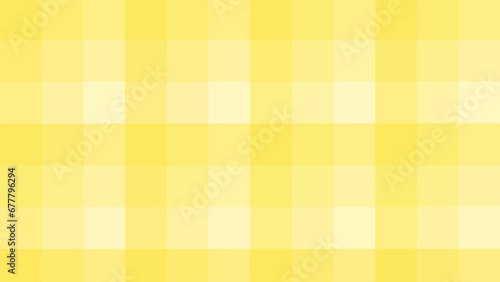 Yellow plaid fabric texture as a background 